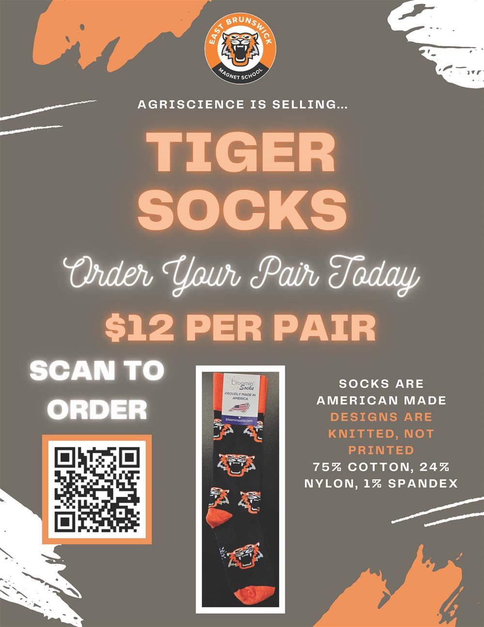  Tiger Socks